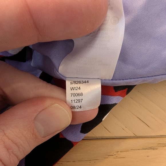 Ann Taylor Paisley Side Slit Column Maxi Skirt In Iconic Red Lined - Picture 10 of 10